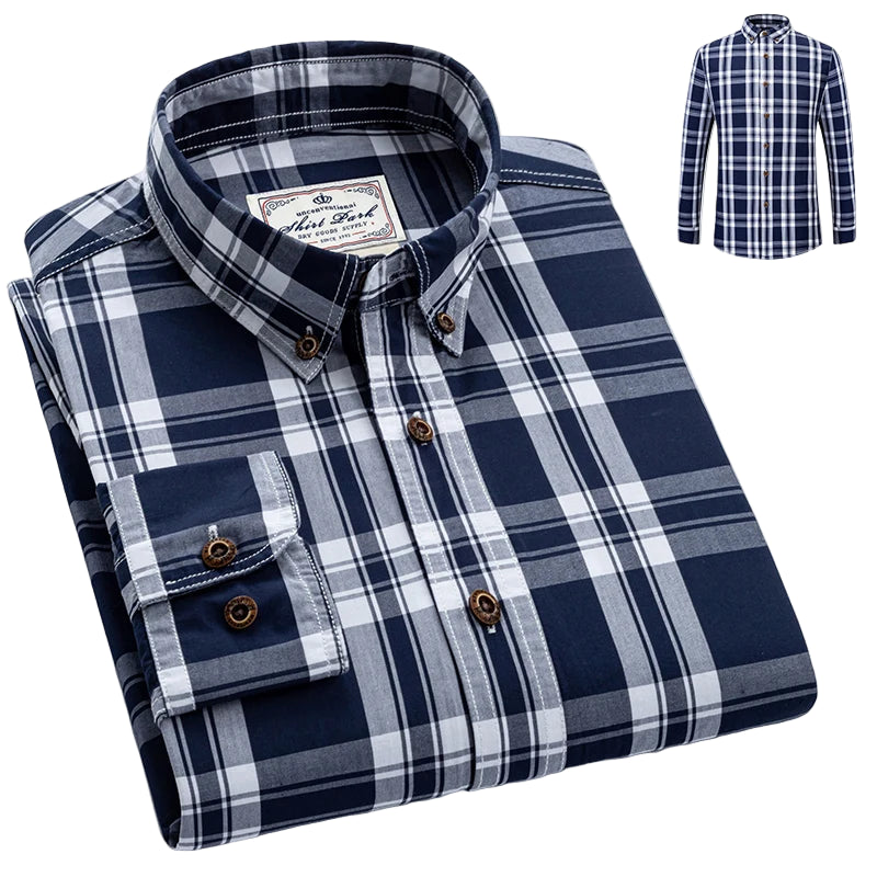 HeritagePlaid Men's Long Sleeve Shirt -- several colors!