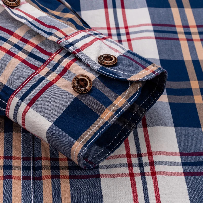 HeritagePlaid Men's Long Sleeve Shirt -- several colors!