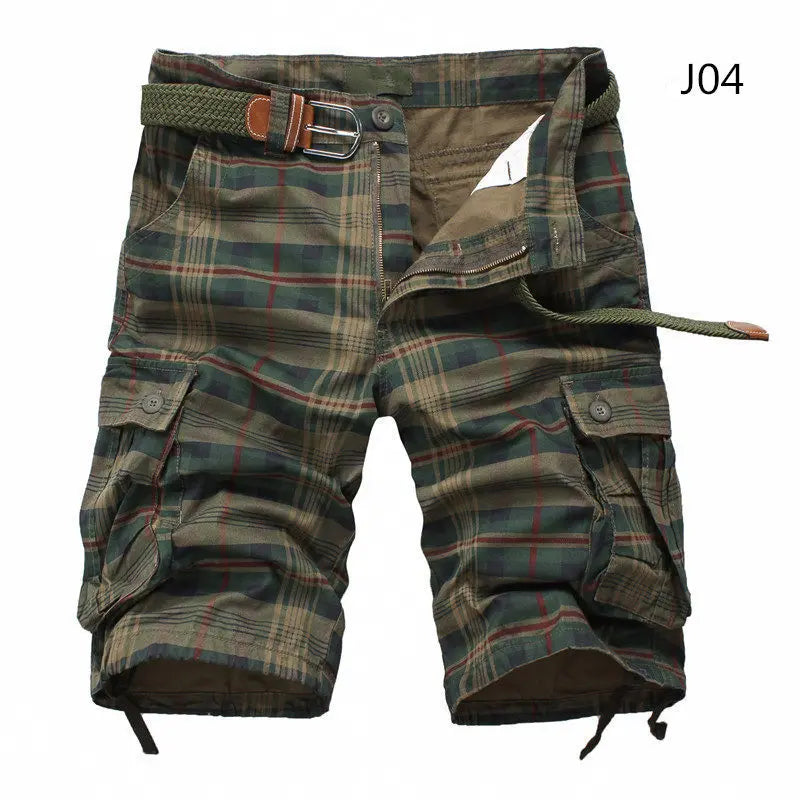 Men's Plaid Beach Shorts. Several colors