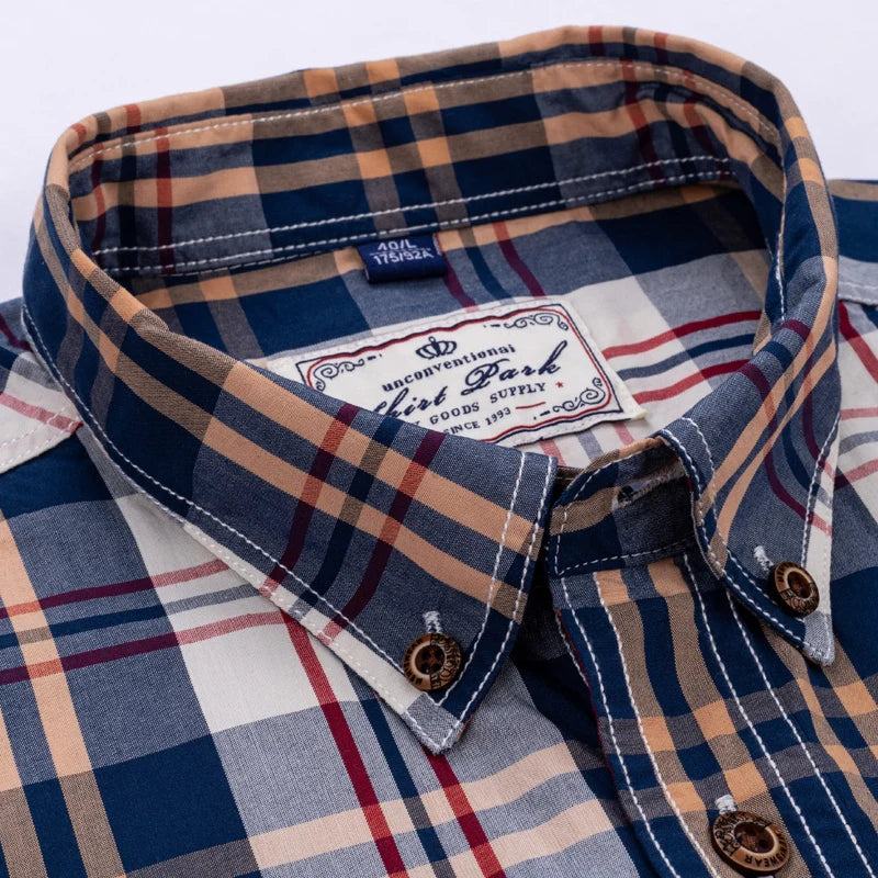 HeritagePlaid Men's Long Sleeve Shirt -- several colors!