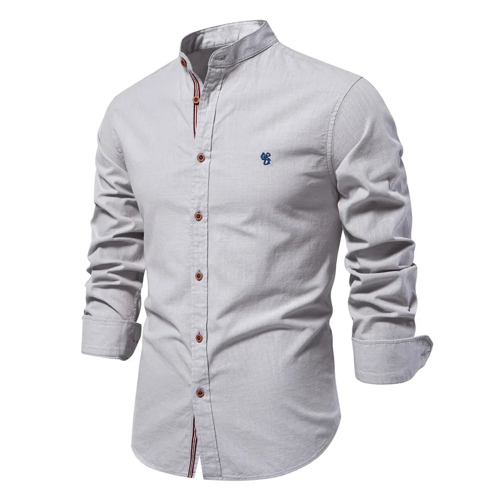 PureEase Men’s Long Sleeve Polo
