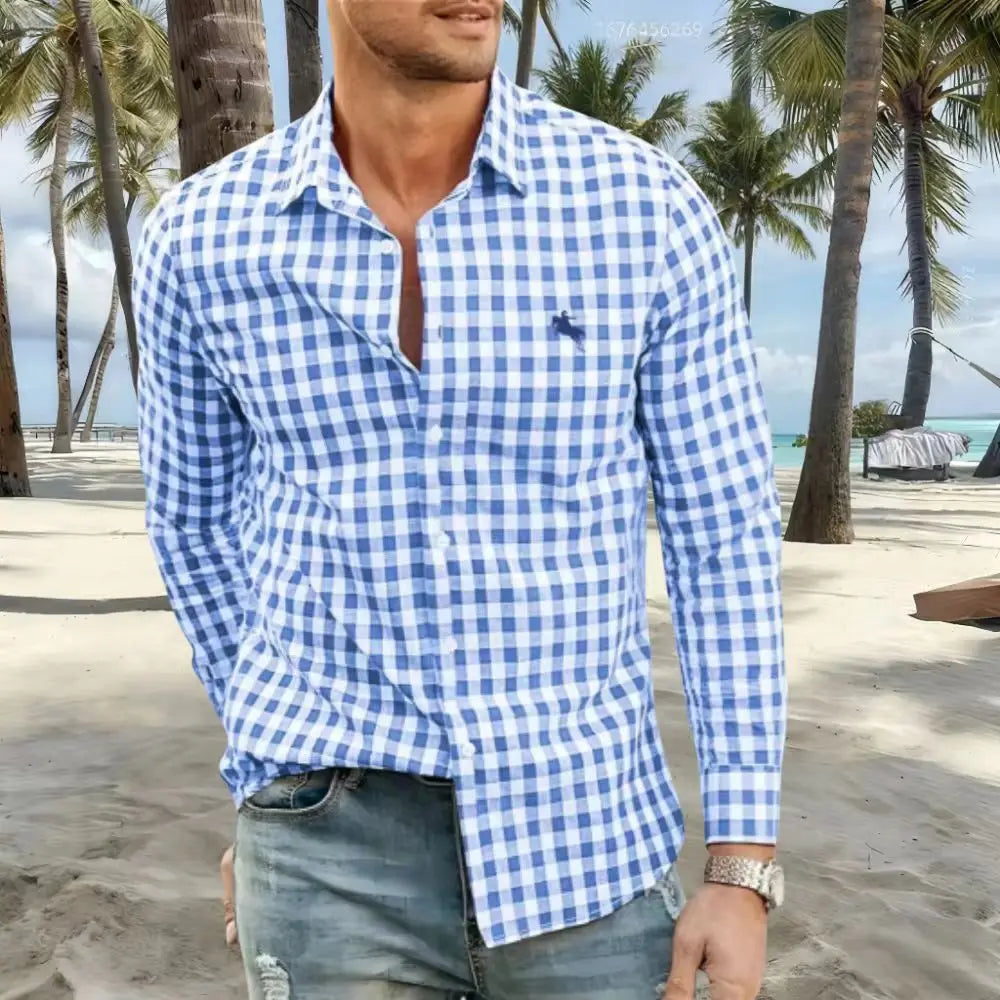 Men's shirts with various colors