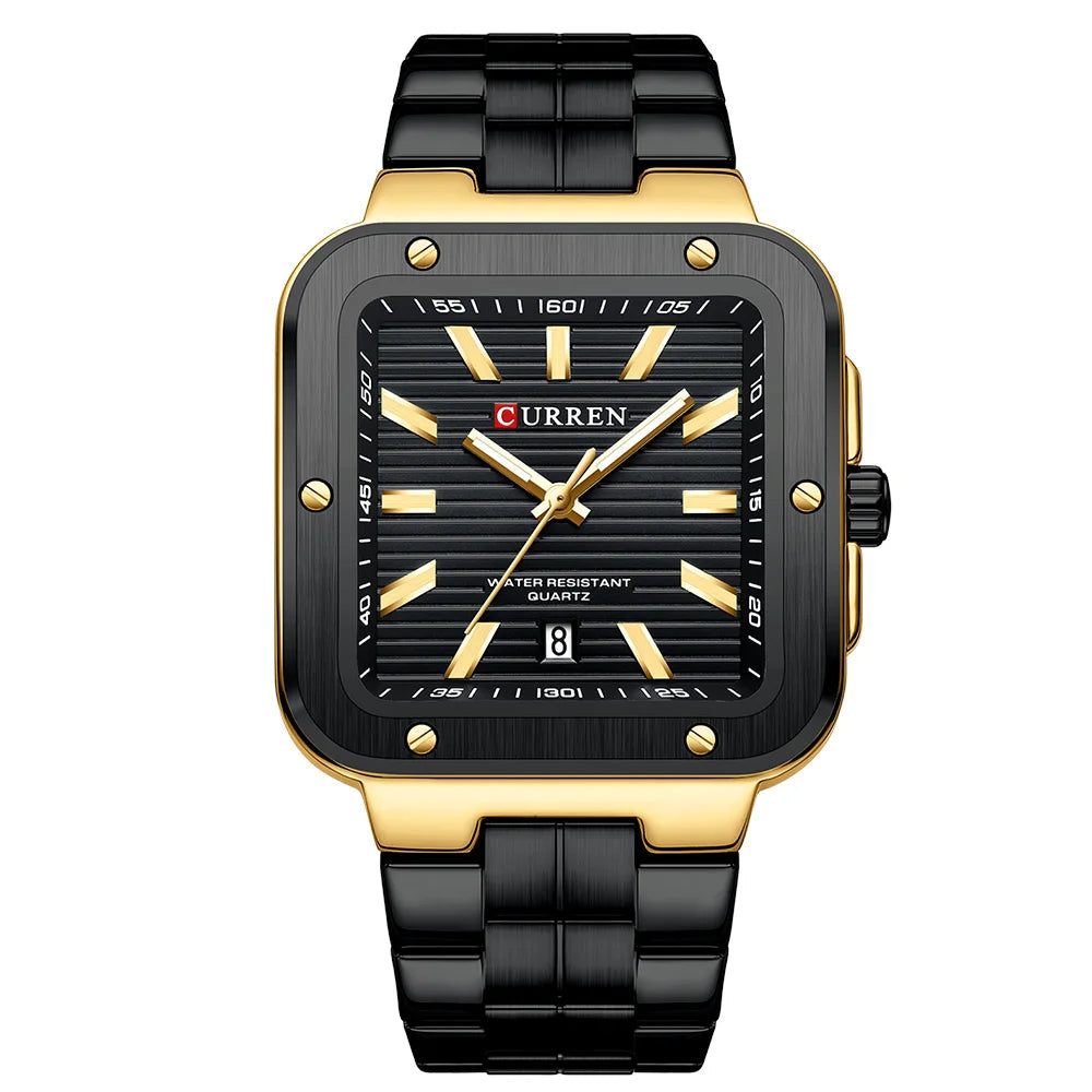 EdgeTime Men’s Square Timepiece
