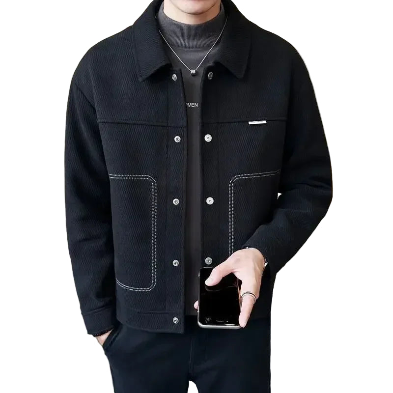 RegalEdge Men's Lapel Jacket -- 2 strong colors