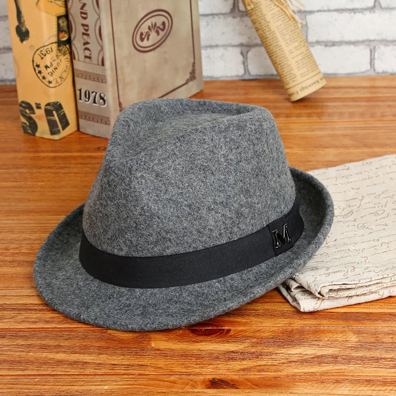 Men's Felt Fedora Hat
