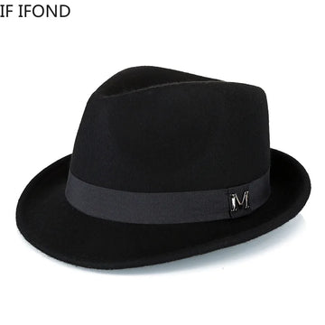 Men's Felt Fedora Hat