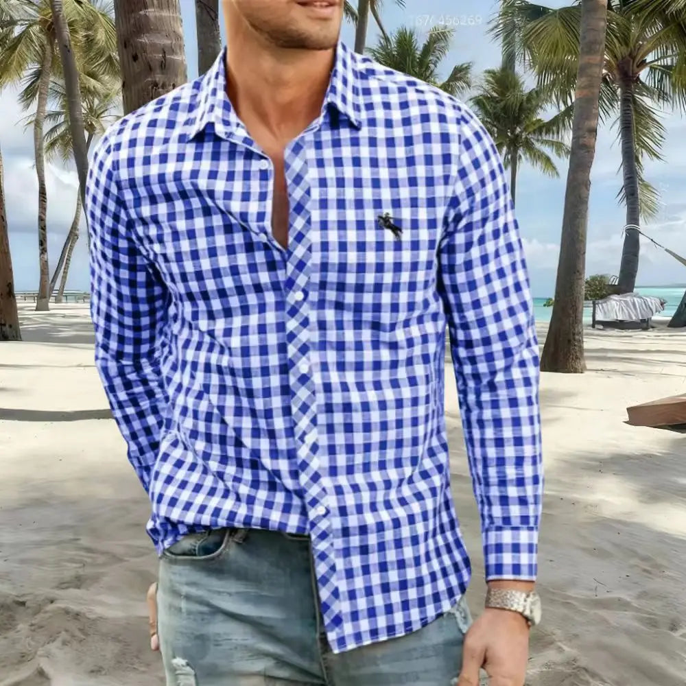 Men's shirts with various colors