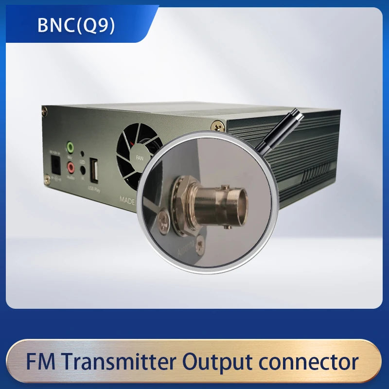 FM-передатчик 15 Вт Radio Station frequency：76-96MHz transmitter+antenna+adapter