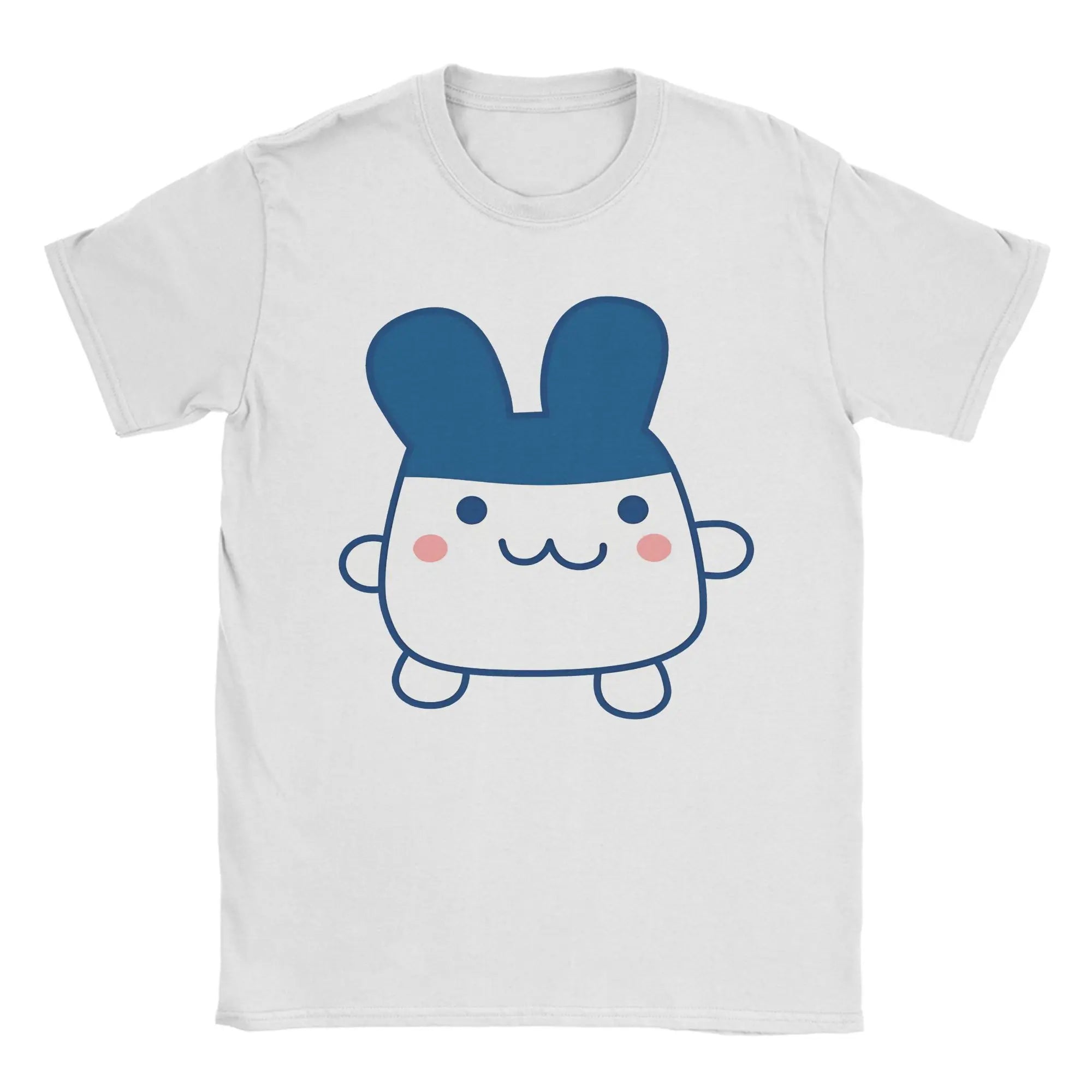 Men Tamagotchi Mametchi Fashion Cotton Tee Shirt Short
