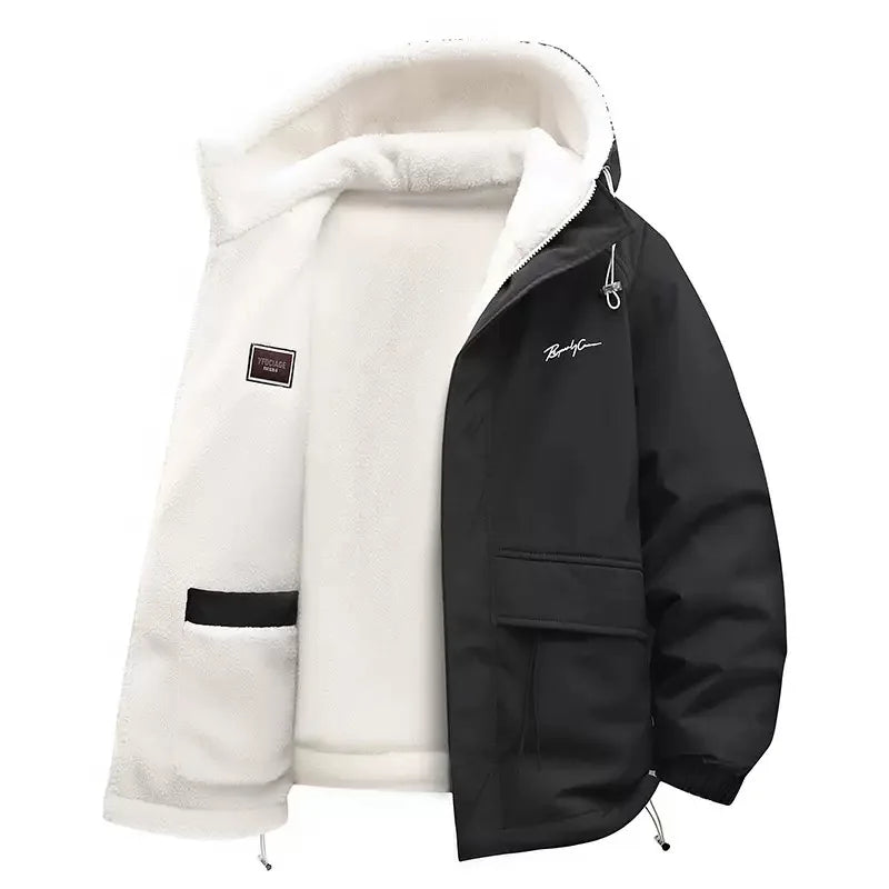 AlpineSoft Men's Hooded Jacket -- lover the different colors!