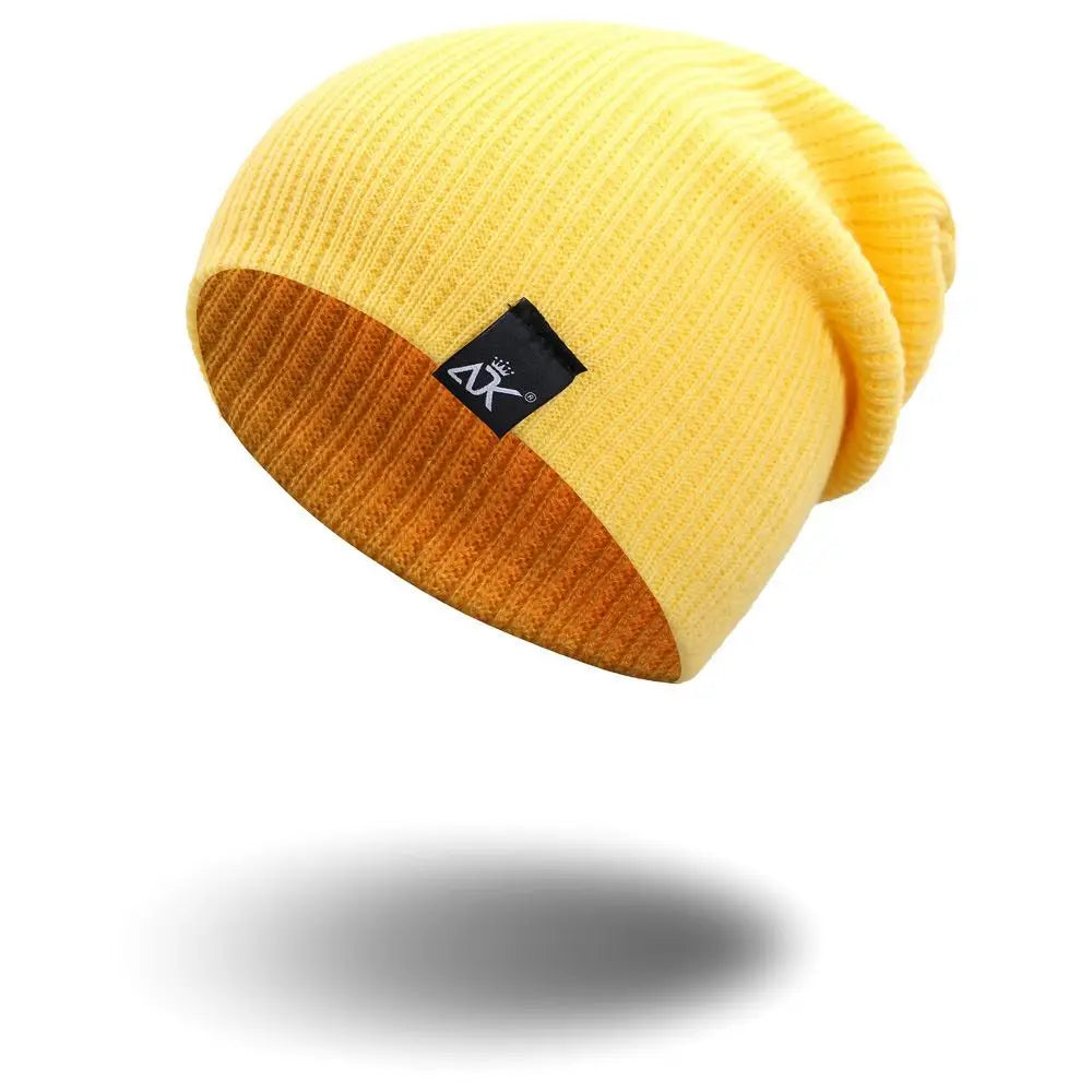 Men Beanies Knitted Solid Hat -- see multiple colors!