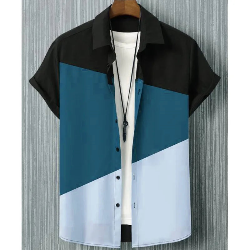 Men's 3d Short Sleeved Shirt