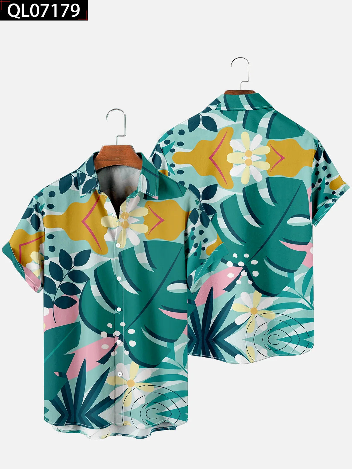 Men's Short Sleeve Hawaiian Shirts
