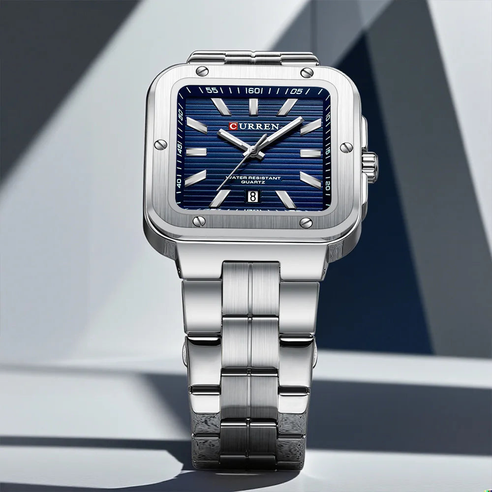 EdgeTime Men’s Square Timepiece