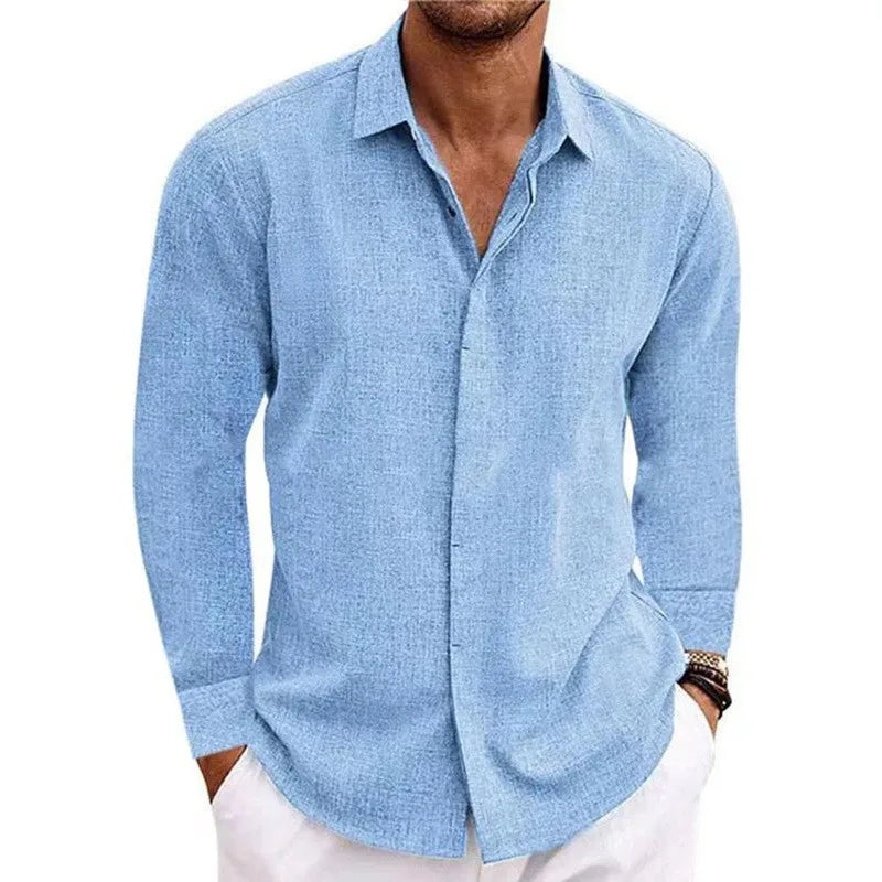 NeoBreeze Men's Long Sleeve Polod -- see the great colors!