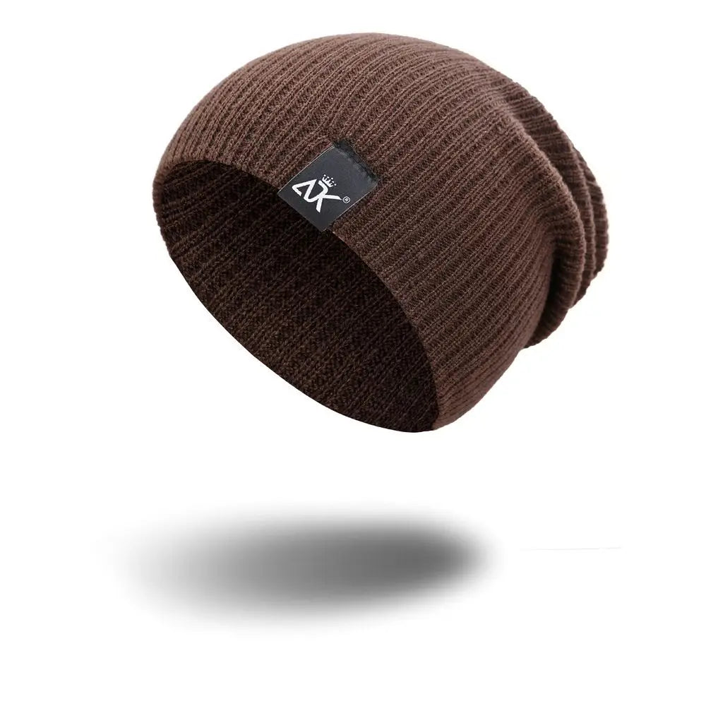Men Beanies Knitted Solid Hat -- see multiple colors!
