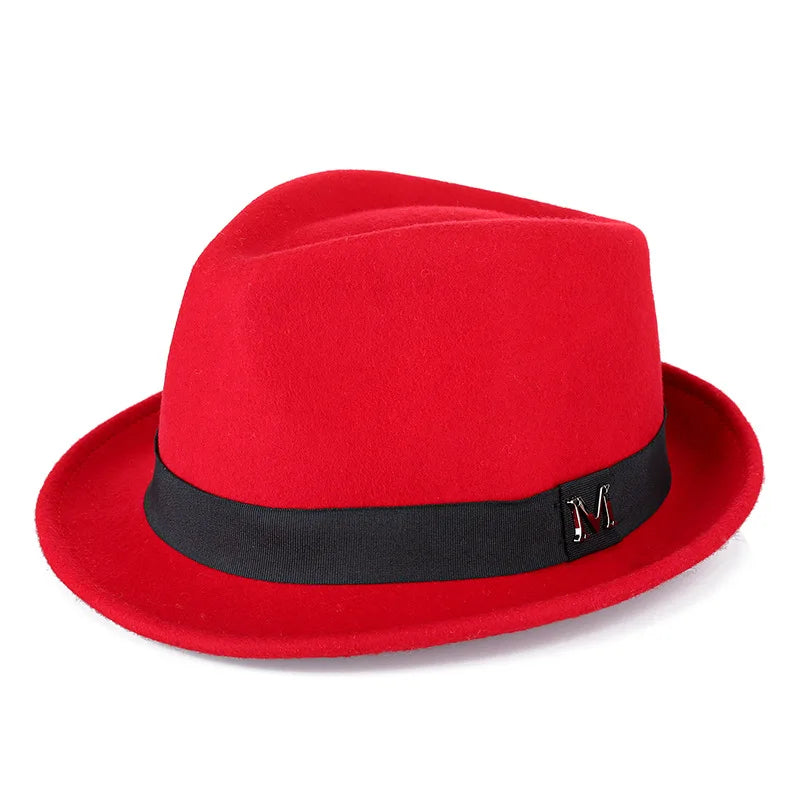Men's Felt Fedora Hat