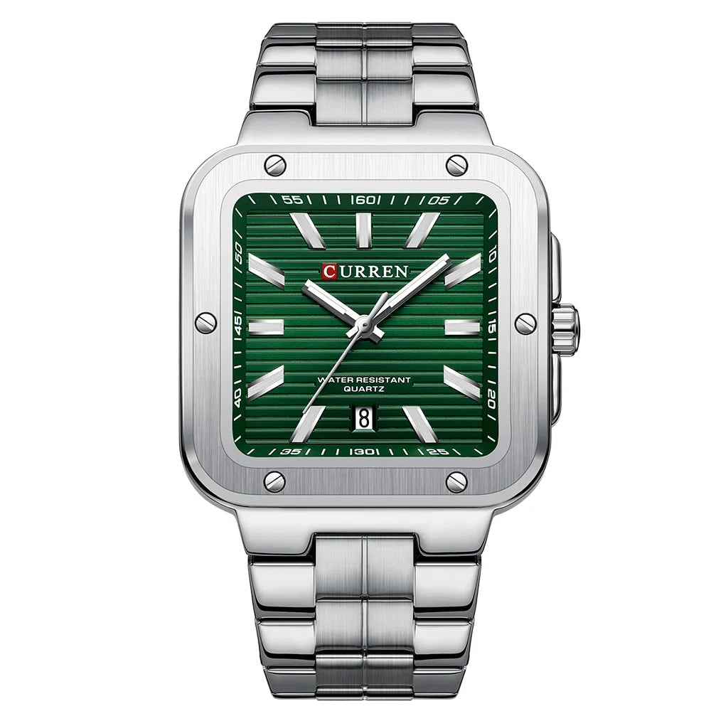 EdgeTime Men’s Square Timepiece