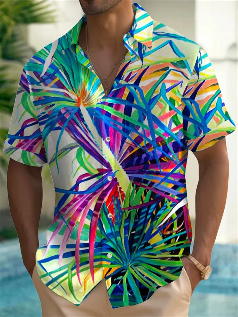 Men's short sleeved shirt