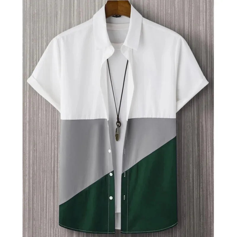 Men's 3d Short Sleeved Shirt
