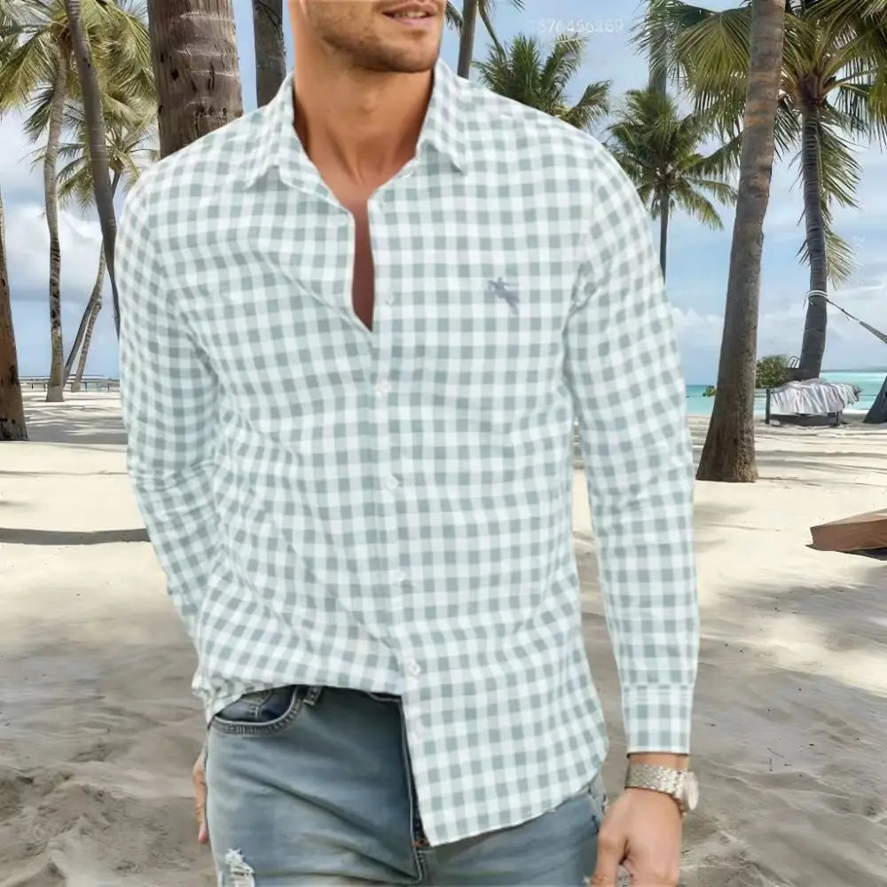 Men's shirts with various colors