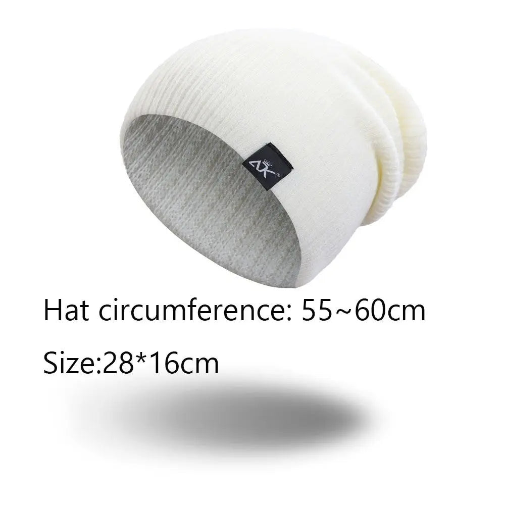 Men Beanies Knitted Solid Hat -- see multiple colors!