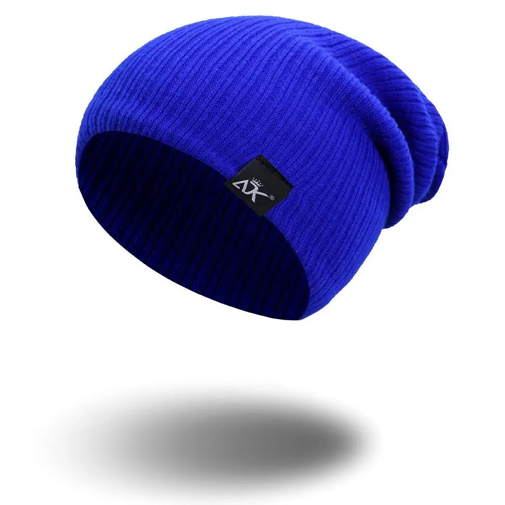 Men Beanies Knitted Solid Hat -- see multiple colors!