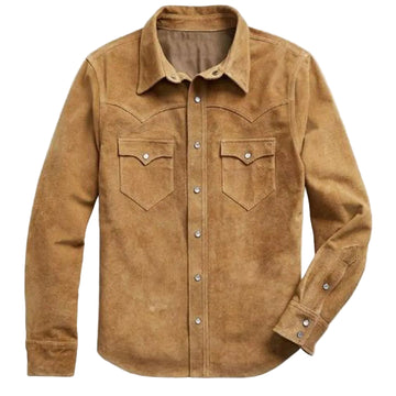 VelourEdge Men's Long Sleeve Shirt -- many elegant colors