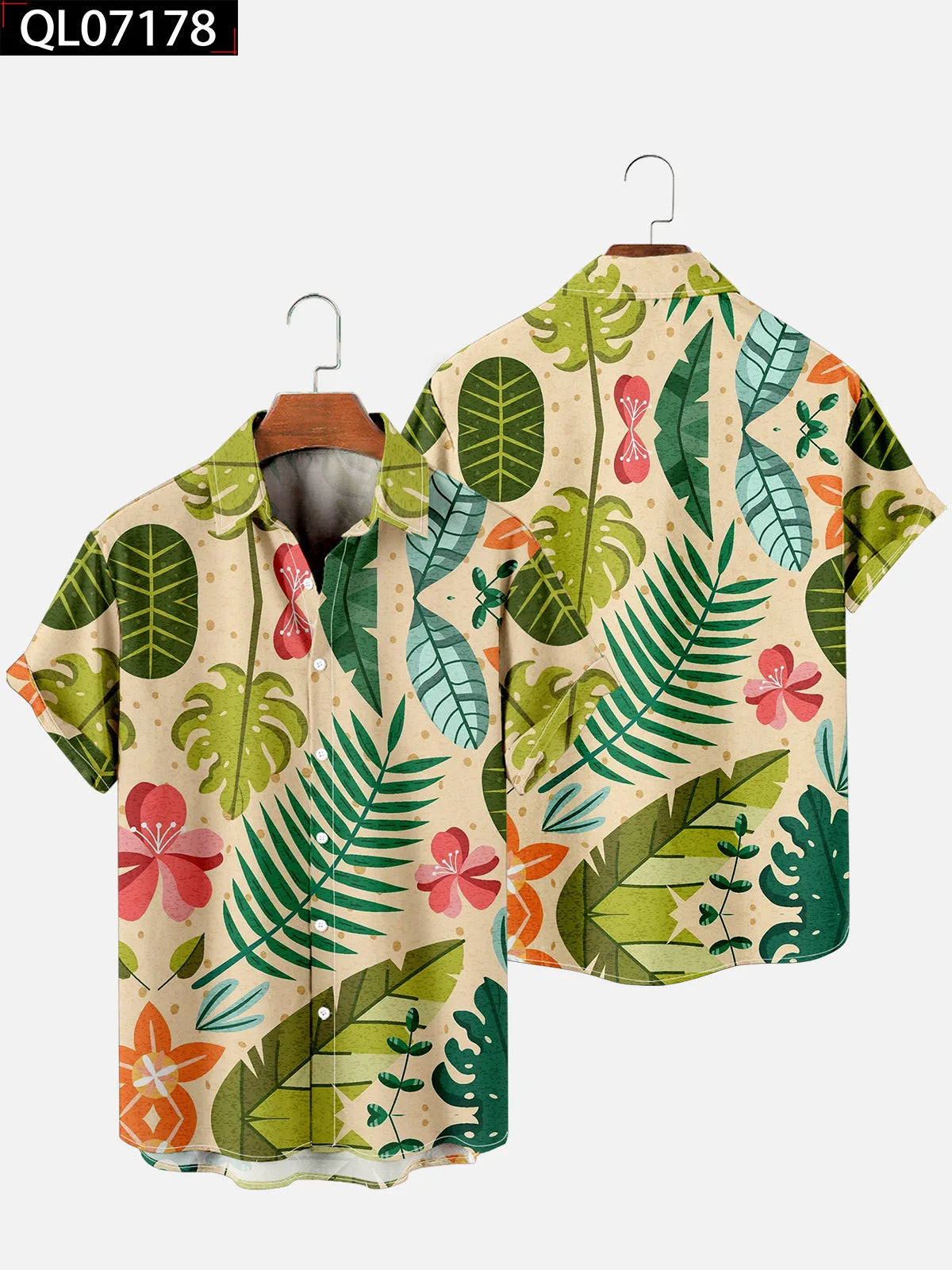 Men's Short Sleeve Hawaiian Shirts