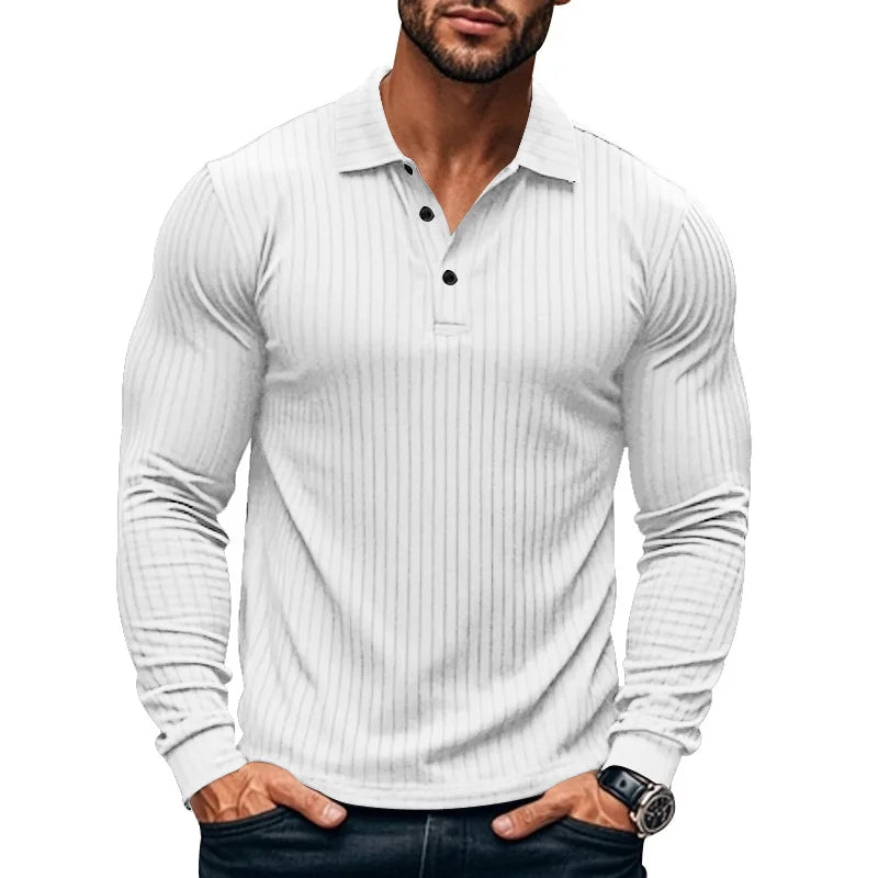 MetroForm Men’s Collared Sweater