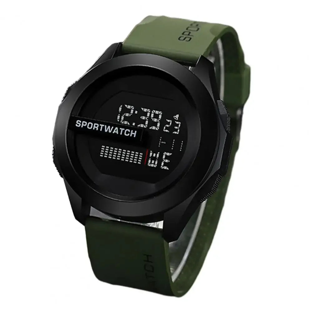 Men's Sports Watch; Alarm Clock Waterproof Fitness