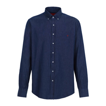 DenimFlex Men’s Long Sleeve Polo