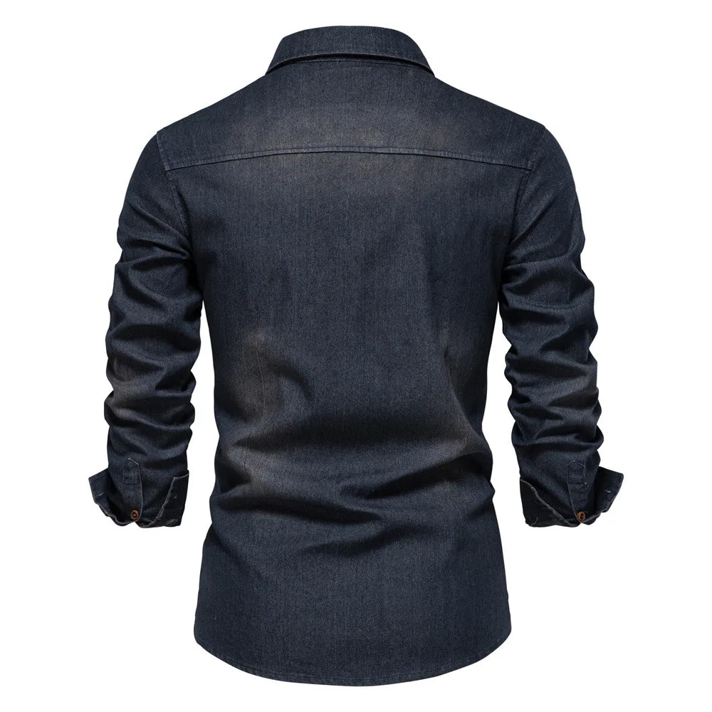 DenimEdge Long Sleeve Shirt -- multiple colors!