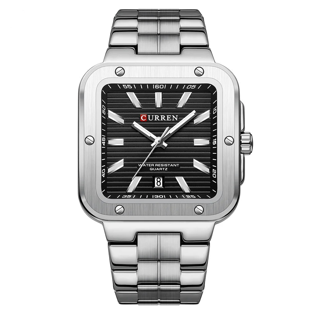 EdgeTime Men’s Square Timepiece