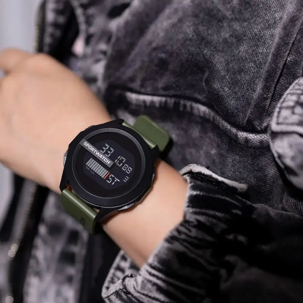 Men's Sports Watch; Alarm Clock Waterproof Fitness