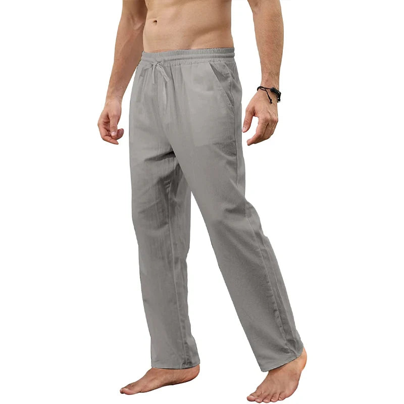 AeroLinen Men's Linen Pants -- several cool colors