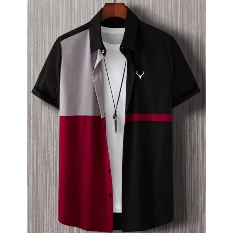 Men's 3d Short Sleeved Shirt