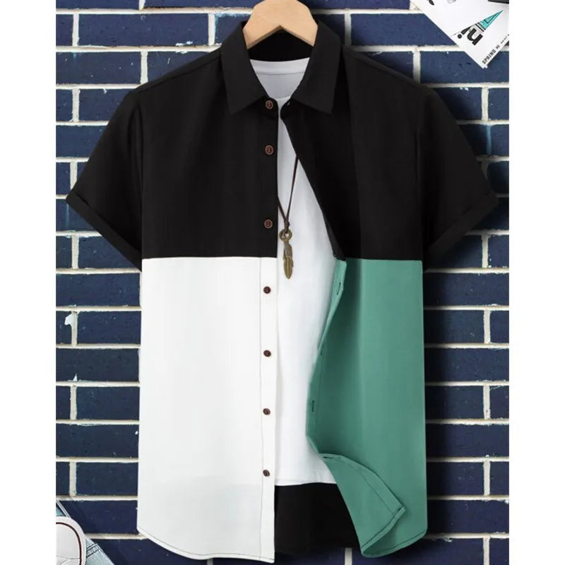 Men's 3d Short Sleeved Shirt
