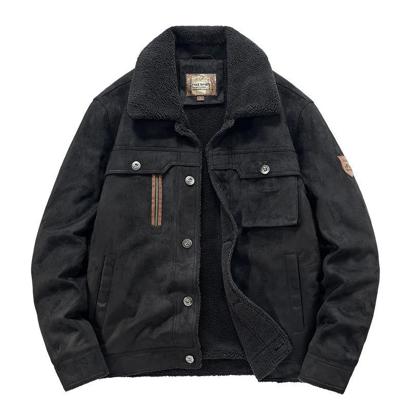 TrailFur Men's Suede Jacket -- 5 great colors