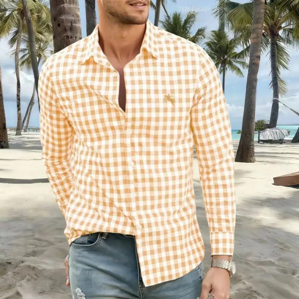 Men's shirts with various colors