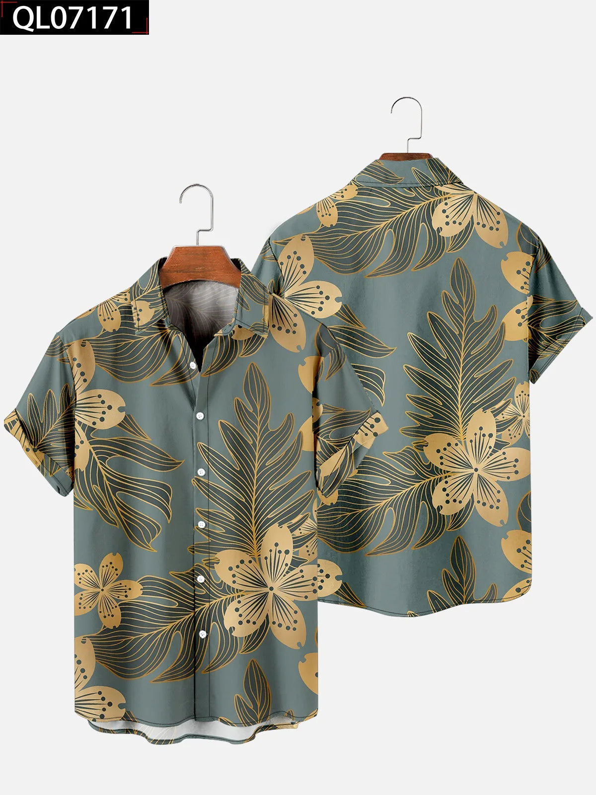 Men's Short Sleeve Hawaiian Shirts