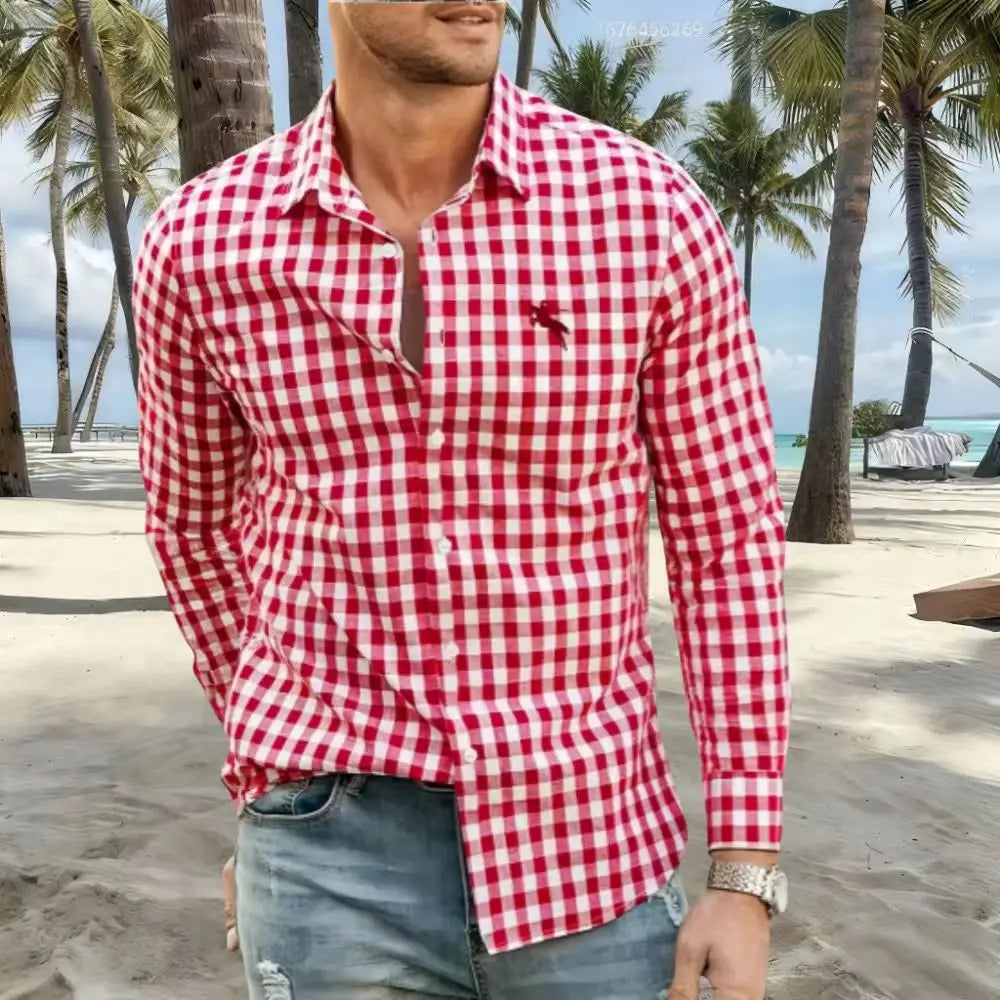 Men's shirts with various colors
