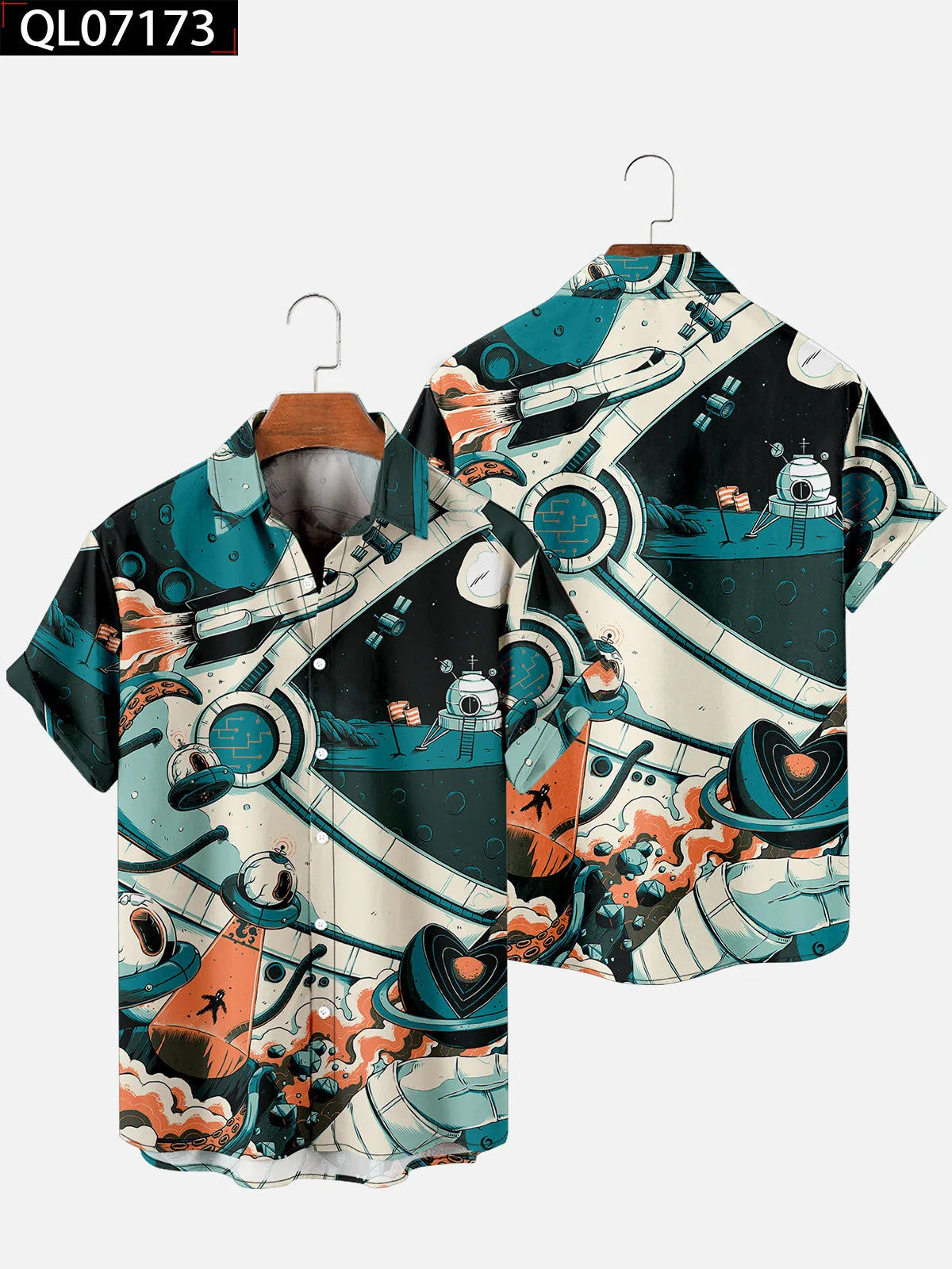 Men's Short Sleeve Hawaiian Shirts