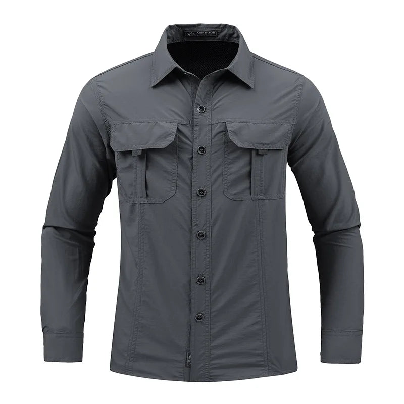 TrekCore Men's Long Sleeve Shirt -- 4 great colors!