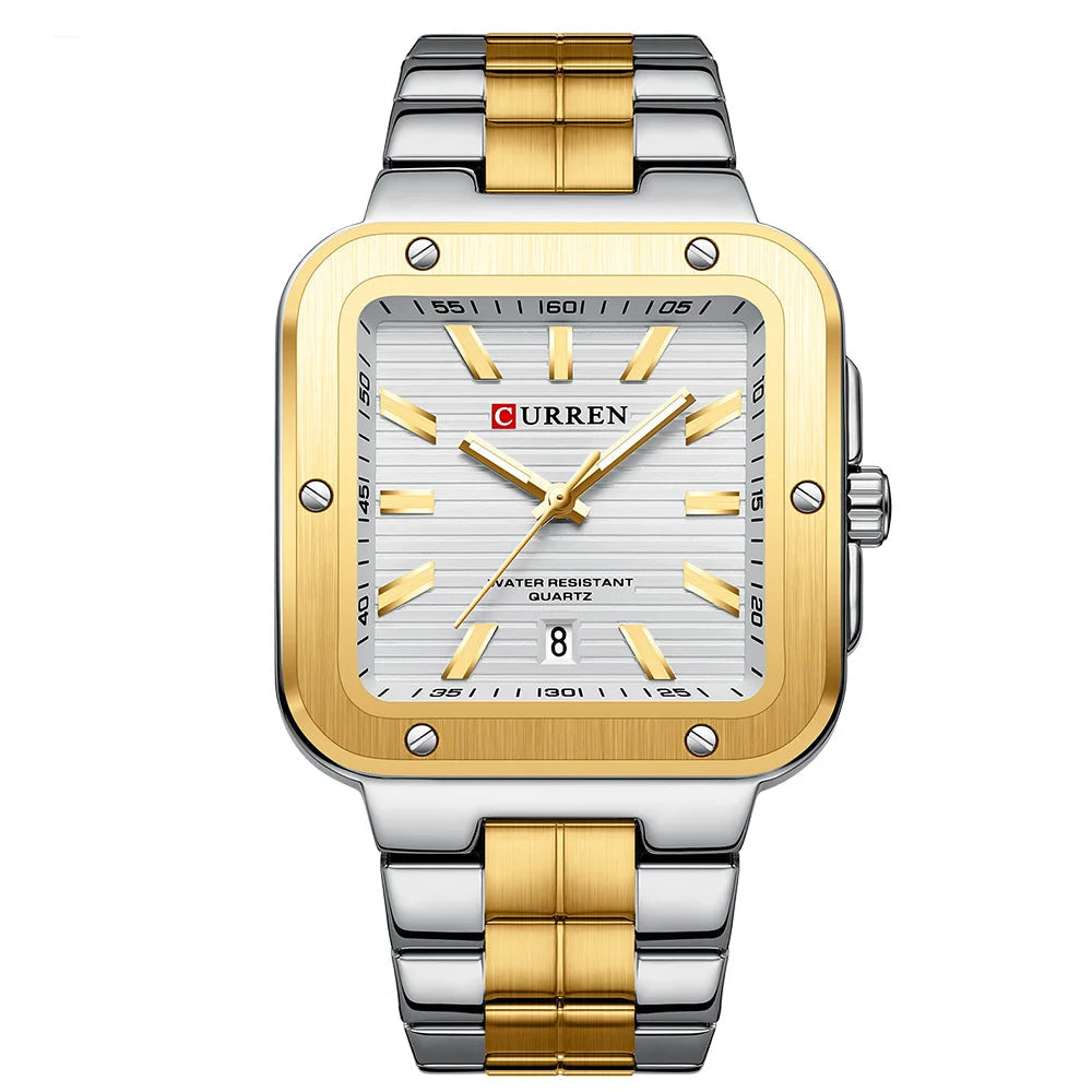 EdgeTime Men’s Square Timepiece