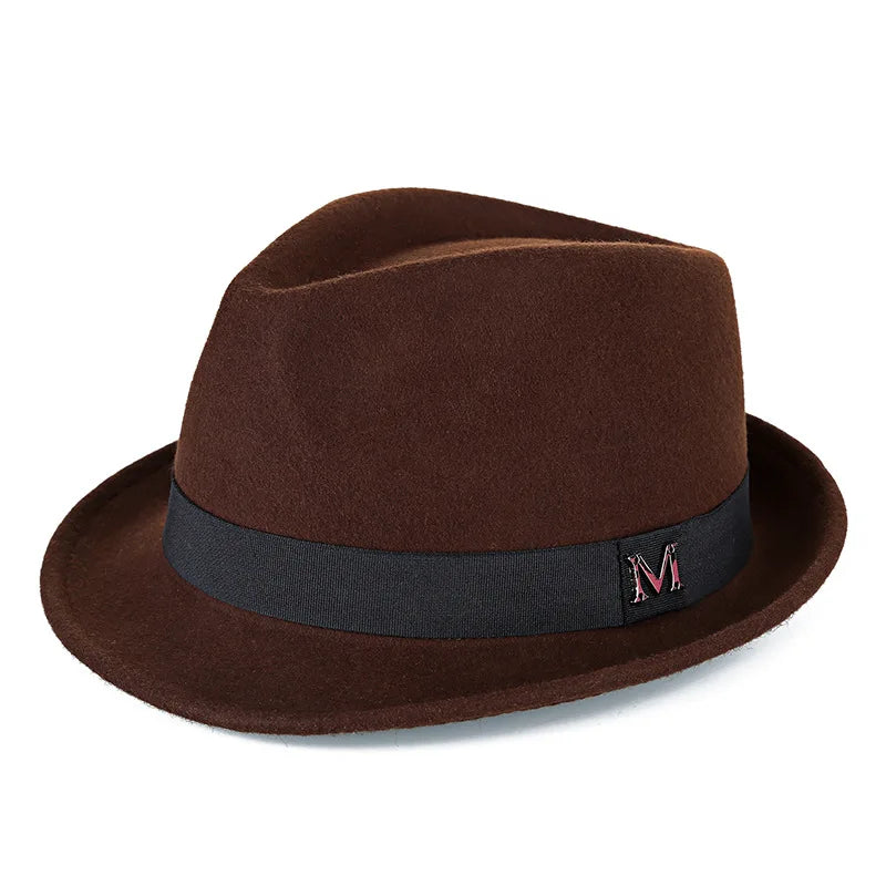 Men's Felt Fedora Hat