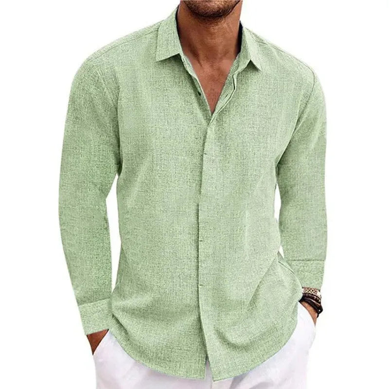 NeoBreeze Men's Long Sleeve Polod -- see the great colors!