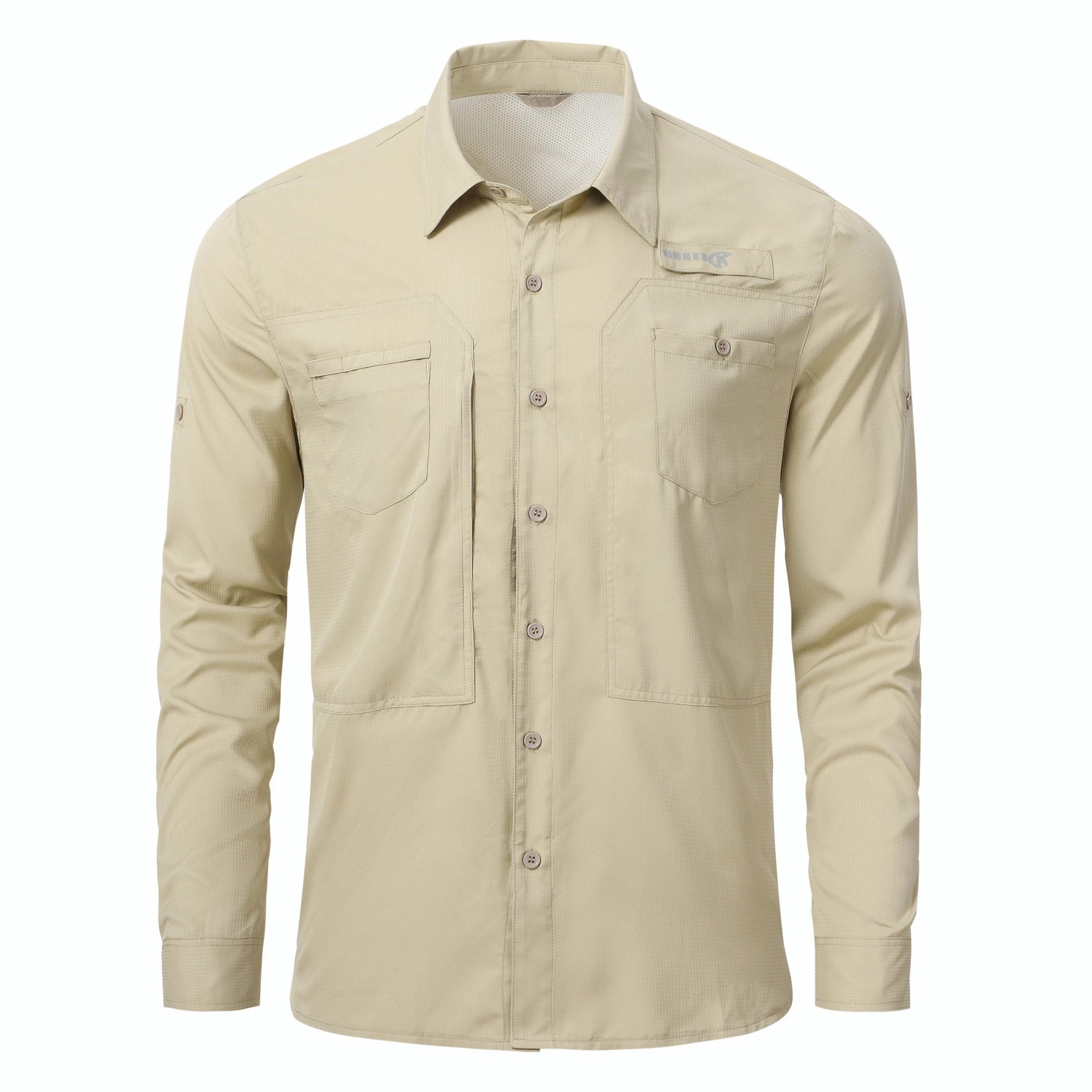 DualPocket Men’s Long Sleeve Polo