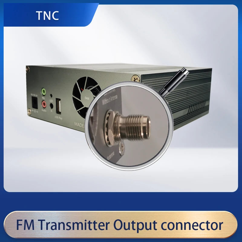 FM-передатчик 15 Вт Radio Station frequency：76-96MHz transmitter+antenna+adapter