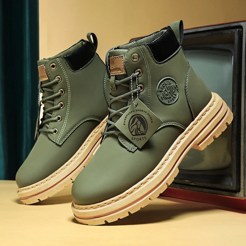 StormForge Men's Platform Boots -- 4 wonderful colors